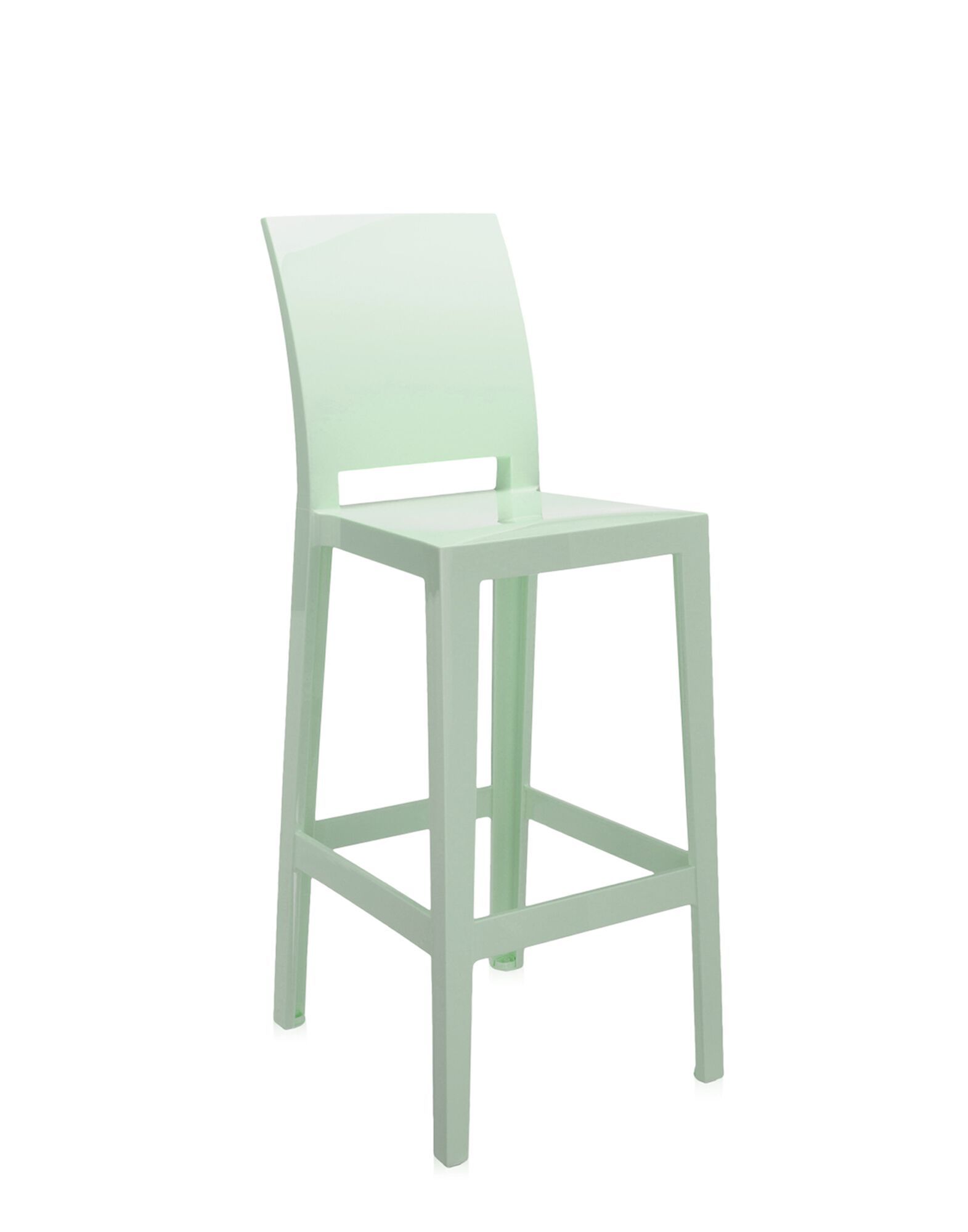 Высокий стул из поликарбоната со спинкой Kartell Ghost ARCH-00046070 - Вид №34