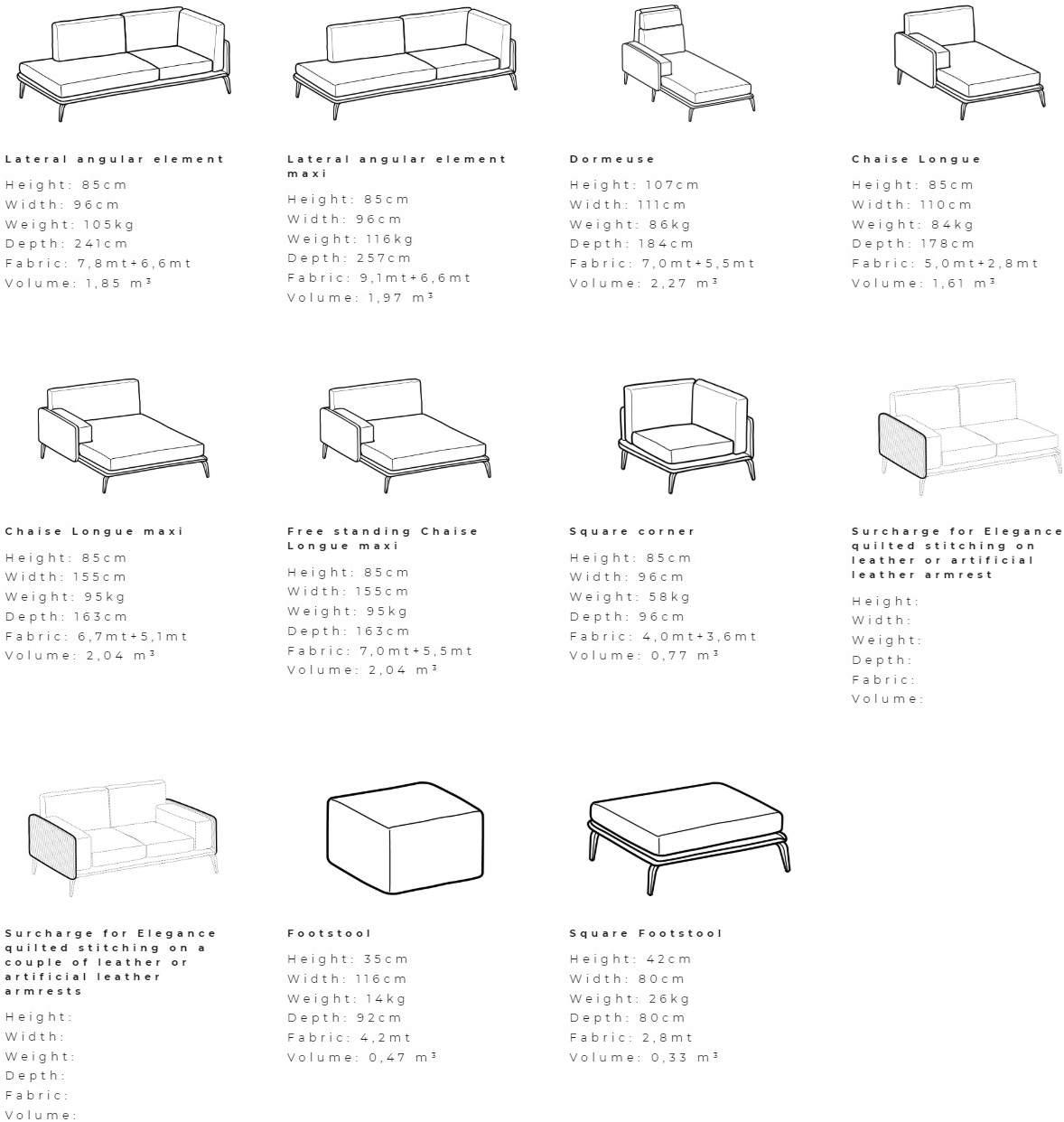 Ditre Italia Модульный диван из экокожи Kris sun-id-1398461 - Вид №3
