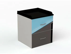 Тумба прикроватная ABC-KING Pilot серый каркас