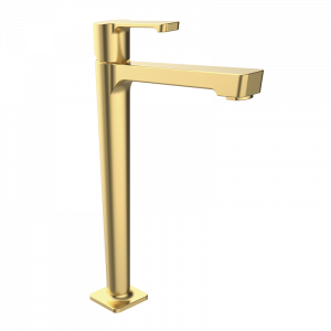 82540827 PREMIUM Матовый золото Tall Умывальник смеситель Матовое Золото GRB MIXERS