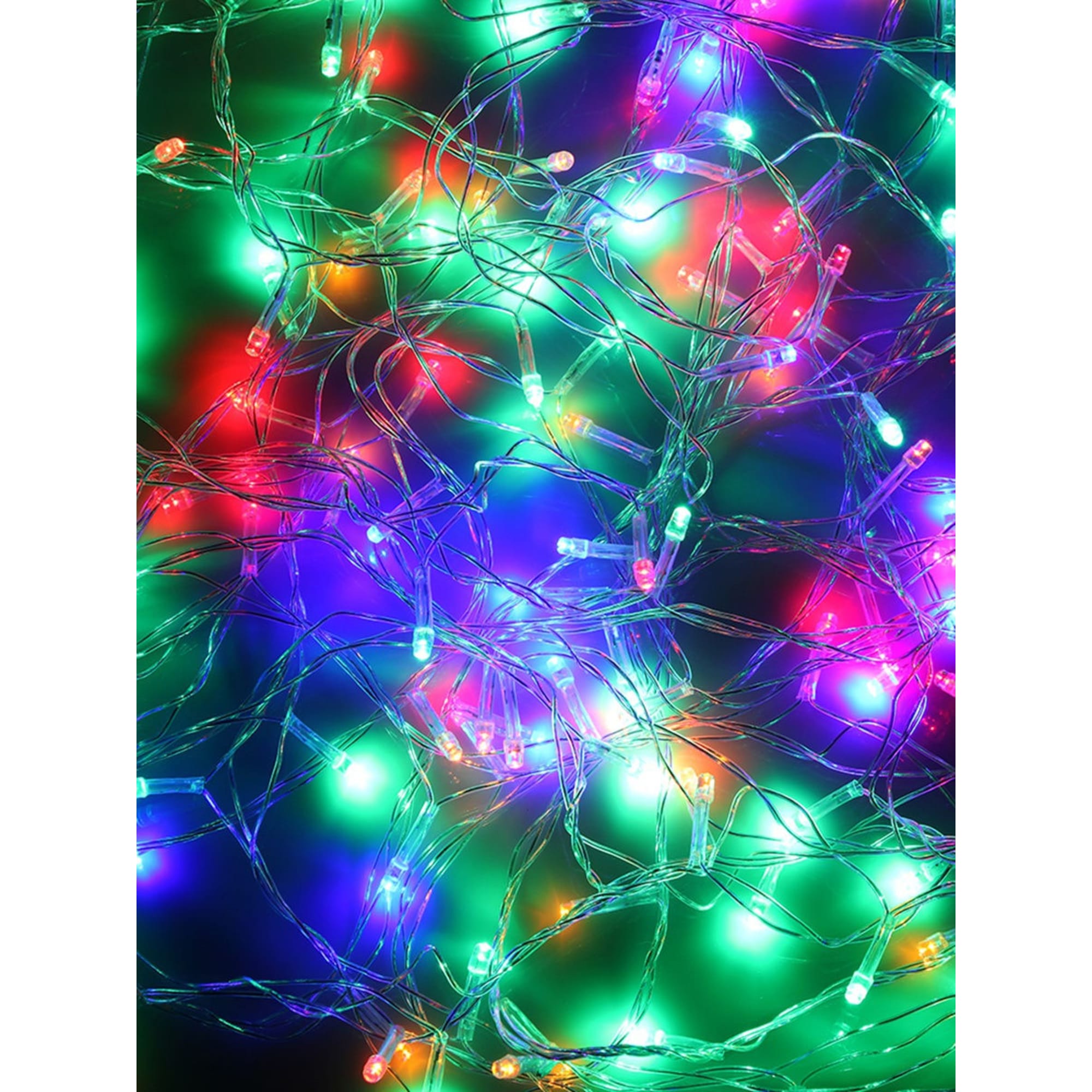 82839214 Электрогирлянда комнатная «Нить» 10 м 100 LED мультисвет 8 режимов Santreyd 