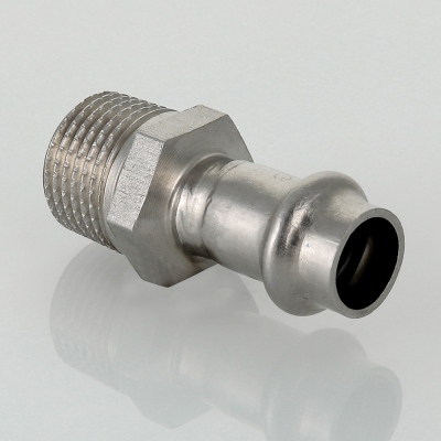 VTi.901.I.004208 Пресс-фитинг из нержавеющей стали с наружной резьбой Valtec 42 мм х 1 1/2"  - Вид №5