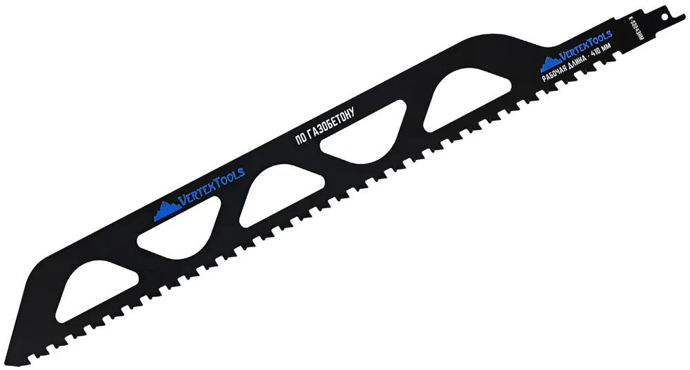 Пилка для сабельной пилы Vertextools K-S2243HM по газобетону 455 мм 85923739