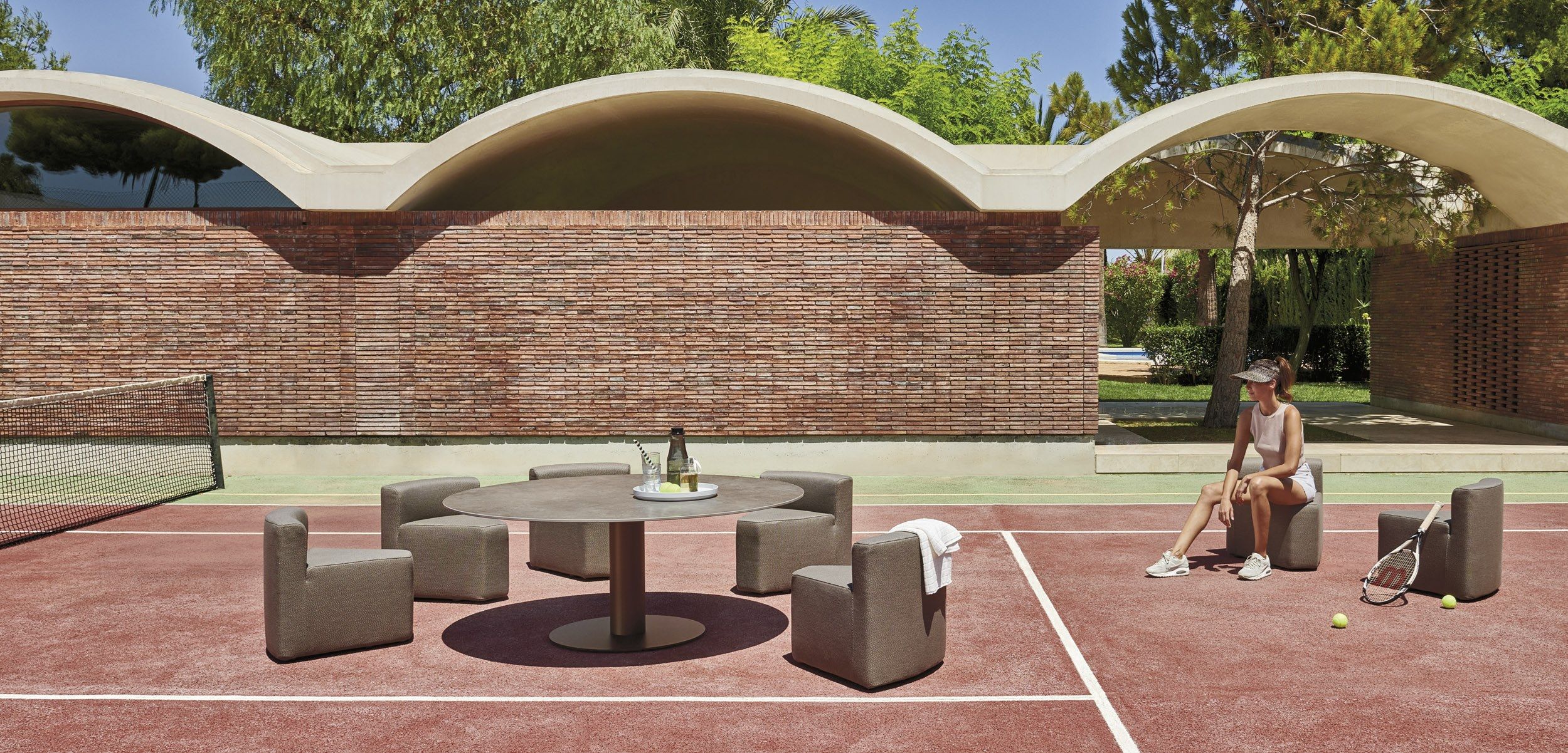 Съемное садовое кресло из синтетического волокна Varaschin In &amp ARCH-00081809 - Вид №10