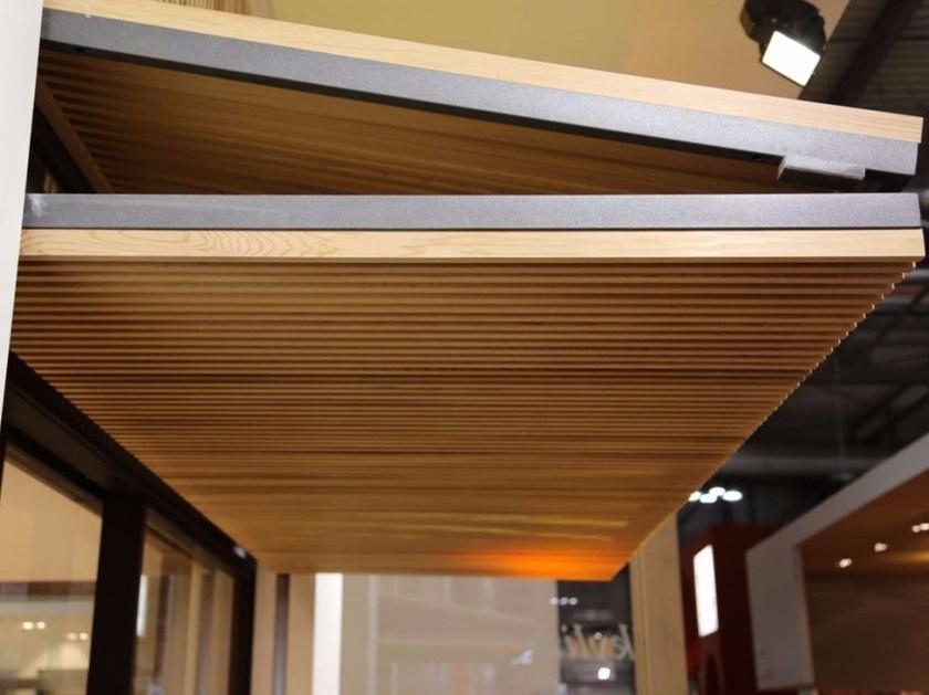 CARMINATI SERRAMENTI Солнечные навесы из дерева Frangisole sun-id-1437555 - Вид №1