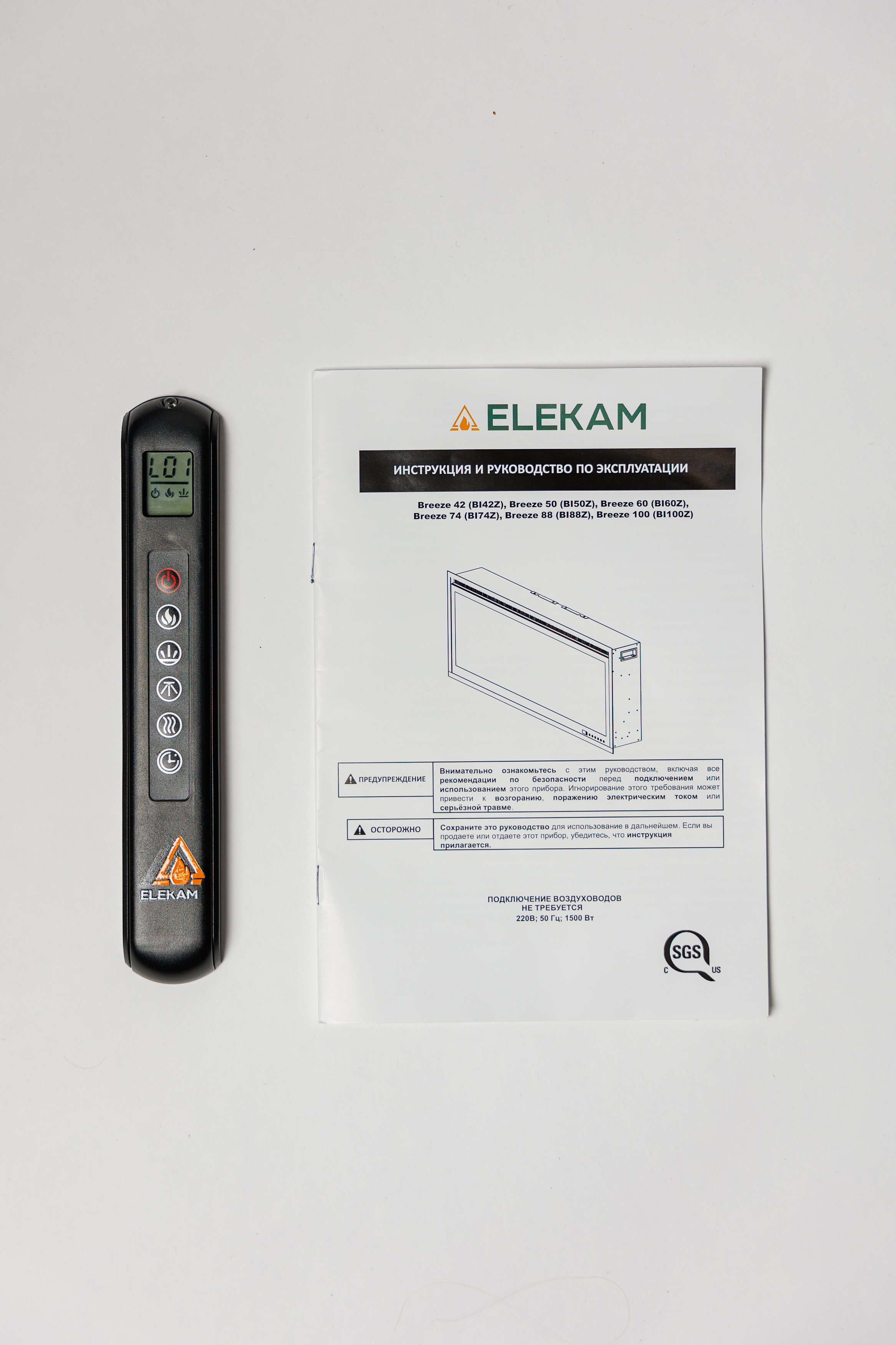 9138788 Электроочаг ELEKAM Breeze 42 STDN-0031325 - Вид №25