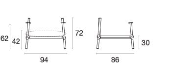 Алюминиевое садовое кресло с подлокотниками emu Terramare ARCH-00005840 - Вид №3