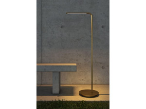 Напольная лампа из латуни