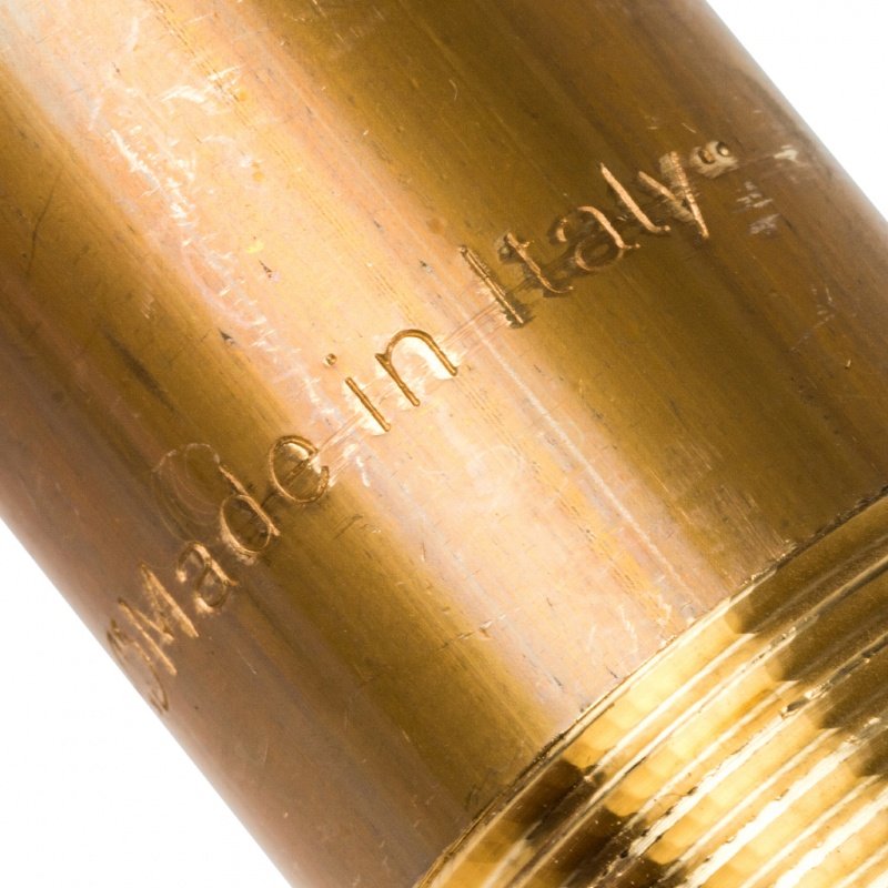 Сгон НН 3/4" 200 мм латунь STOUT SFT0032034200 - Вид №2