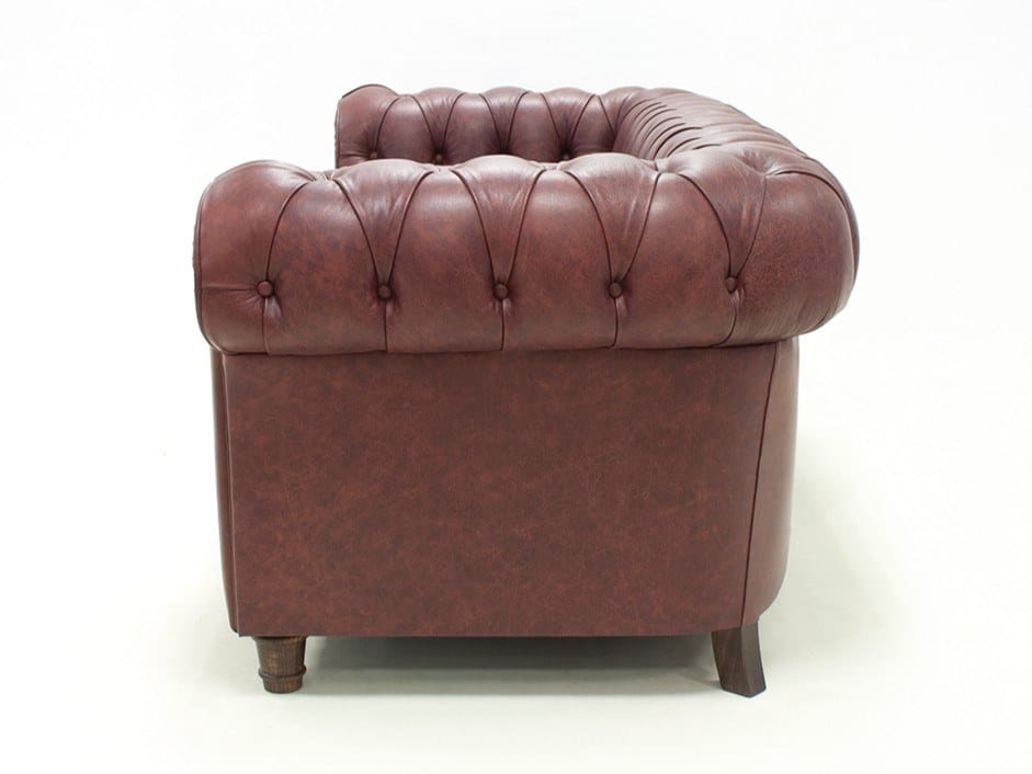 2-местный кожаный капитонный диван CREARTE COLLECTIONS Chesterfield Classic Origins ARCH-00042266 - Вид №2