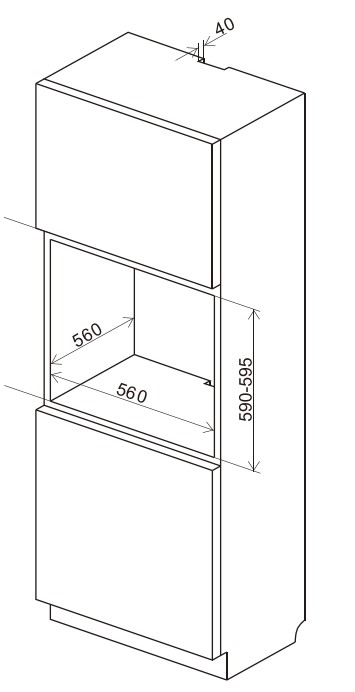 1148080 Электрический духовой шкаф LEX EDP 094 WH белый STDN-0151505 - Вид №9