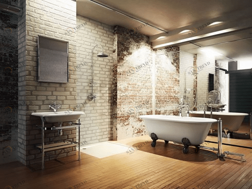 Ванна акриловая Windsor двусторонняя с ножками L1B Windsor Burlington E3, L1B