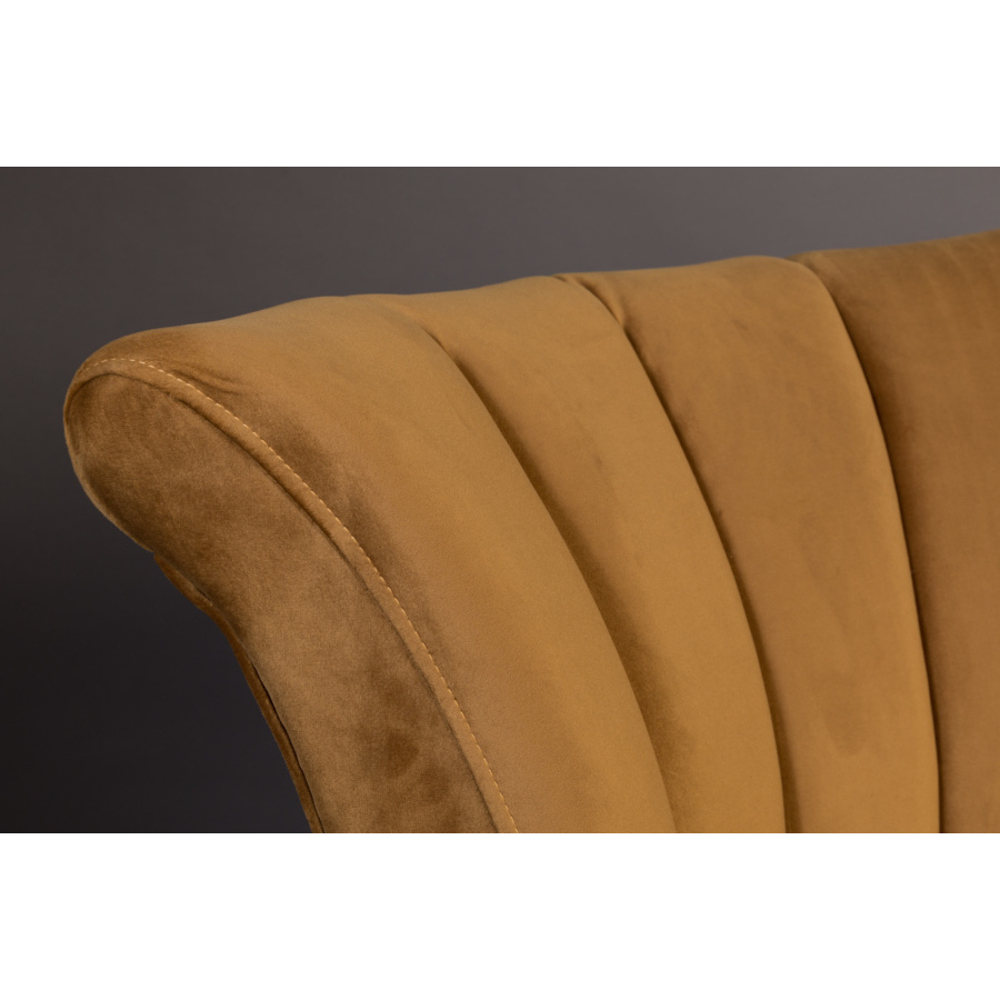 Кресло Flair золотисто-коричневое Dutchbone 3100052 - Вид №6