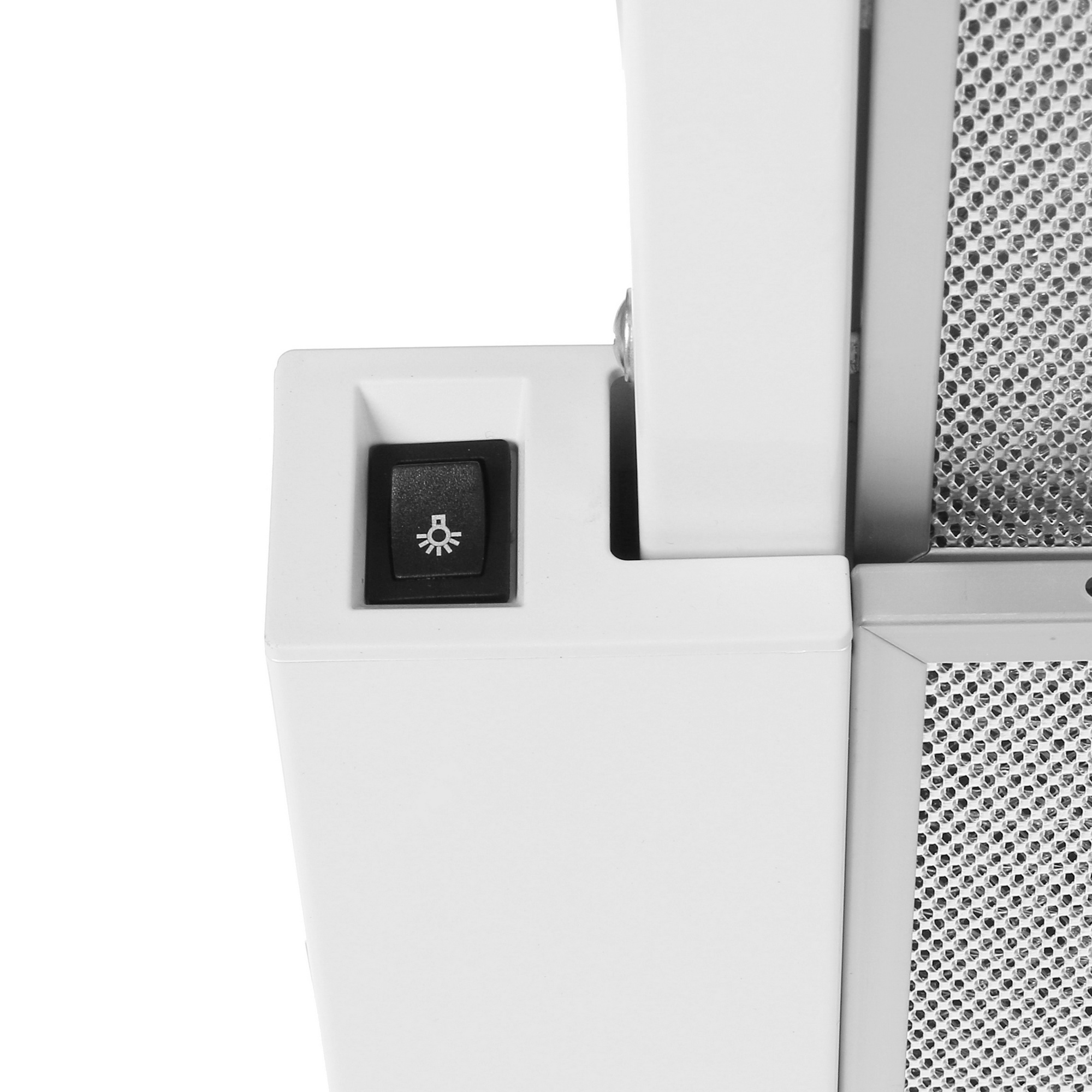 5313912 Вытяжка телескопическая KRONA KAMILLA 450 белый/белый STDN-0100433 - Вид №5