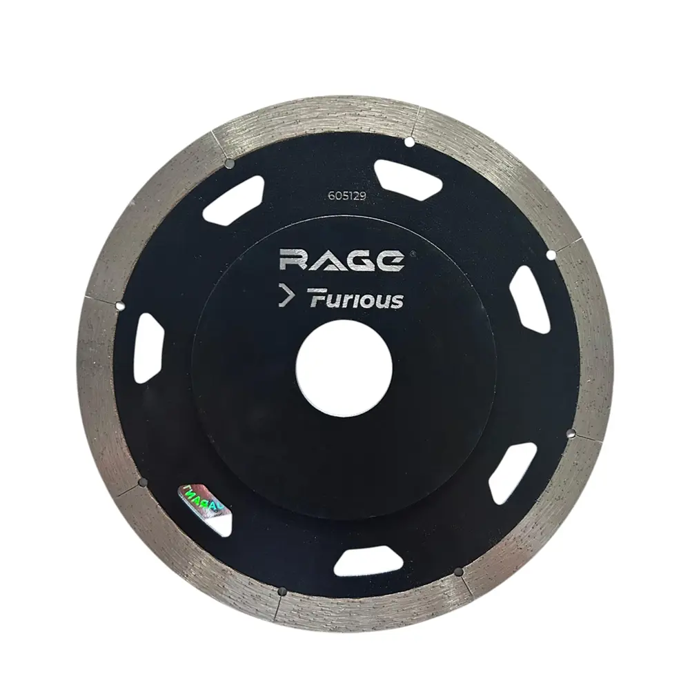 Диск алмазный по керамике Rage 605129 сплошной 125x22.2x1 мм STLM-2186728 - Вид №1