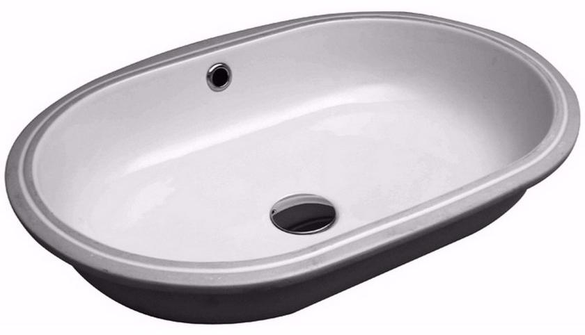 Lil4455001 Накладная раковина под столешницу  овальная Olympia Ceramica LAVABI D'ARREDO - Вид №1