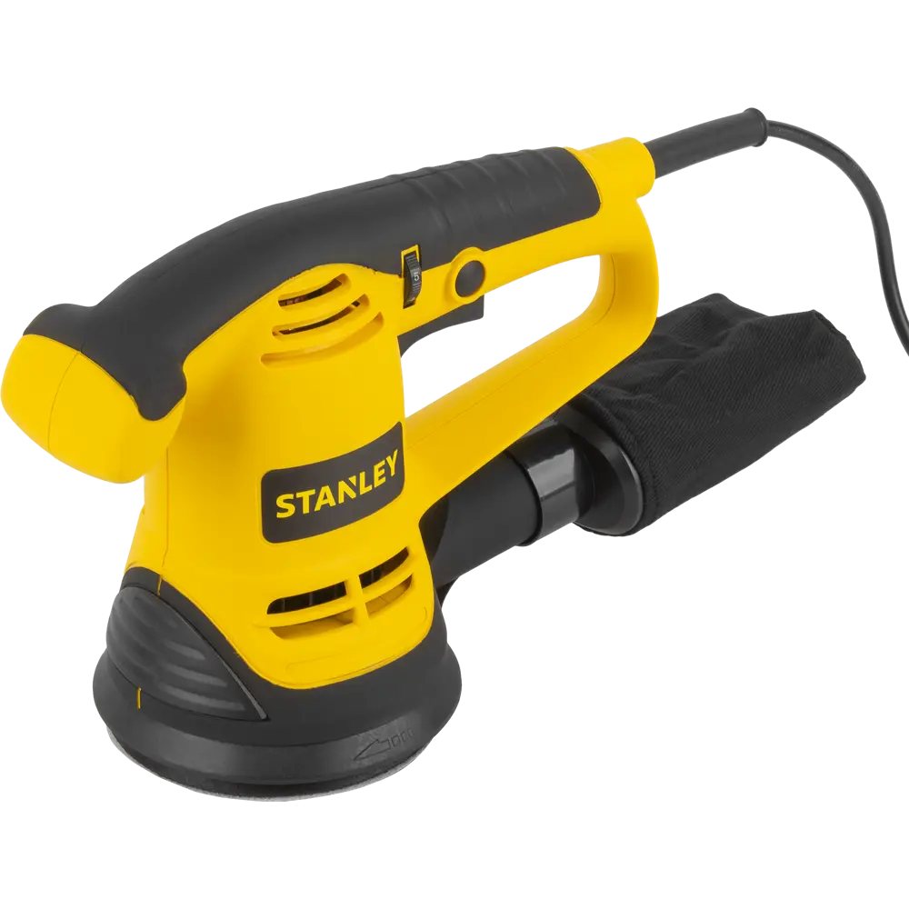Эксцентриковая шлифмашина Stanley SRS480, 480 Вт, 125 мм STLM-2019223