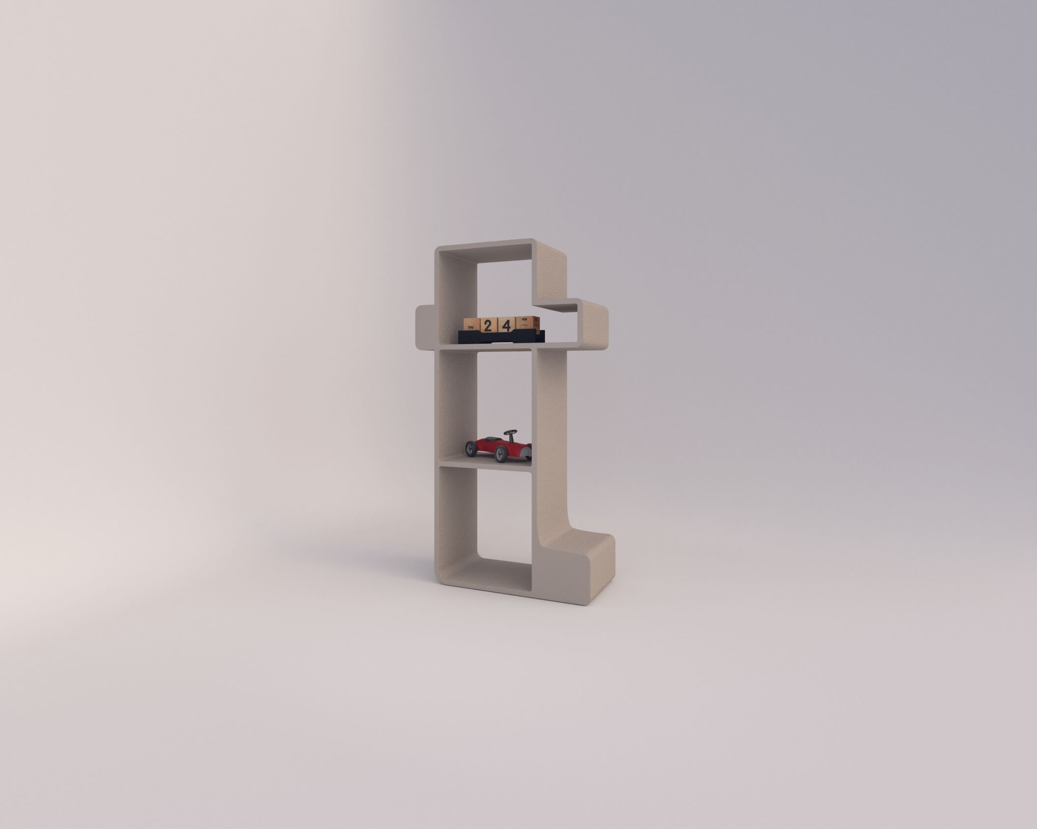 Мебель контейнеры в бетонной конструкции Voltan 555 ARCH-00021949 - Вид №137