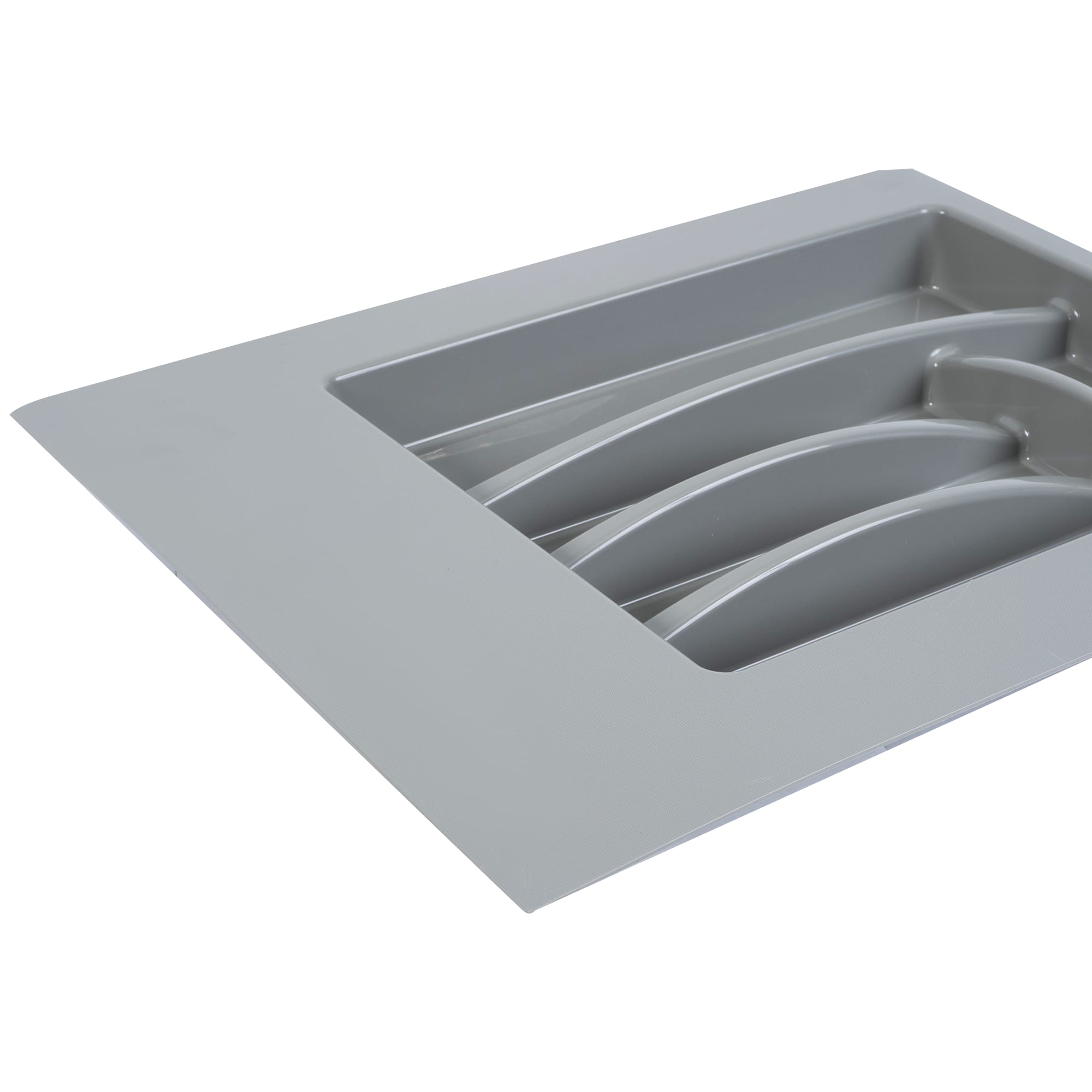 18691444 Лоток для столовых приборов 340 мм, пластик, цвет серый Santreyd  - Вид №1