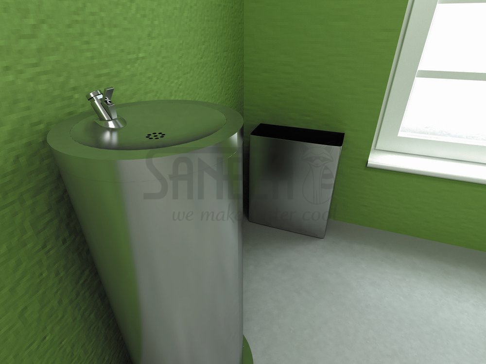 93231 Автоматический напольный питьевой фонтан, 24 В пост. SANELA  - Вид №1