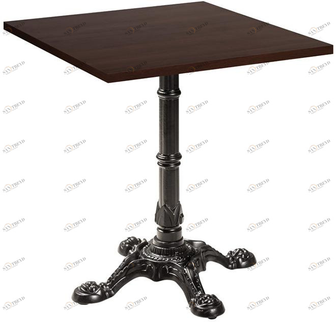 2622 Стол Bistrot Venge 70*70 R-HOME 940405+401118_венге