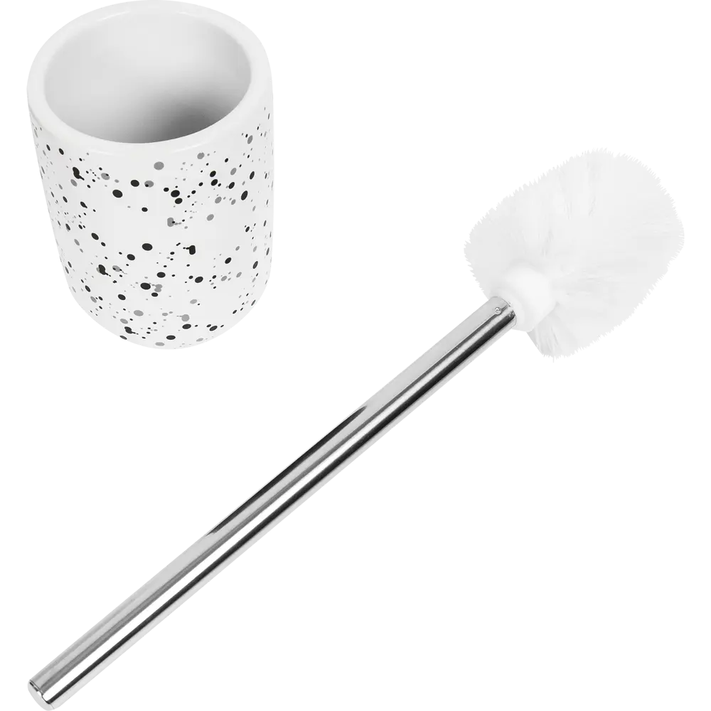 Ёршик для унитаза Splash цвет чёрный SWENSA STLM-2061329 - Вид №3