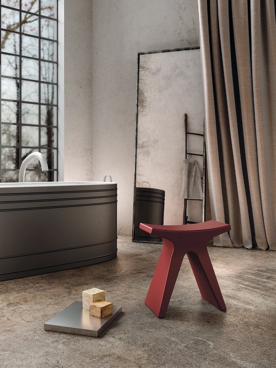 Табурет из полиэтилена COLOS PIGRECO ARCH-00028693 - Вид №4