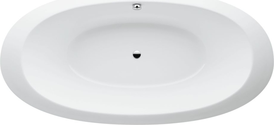 H2439700006751 Ванна, отверстие слива в центре, материал акрил LAUFEN PRO