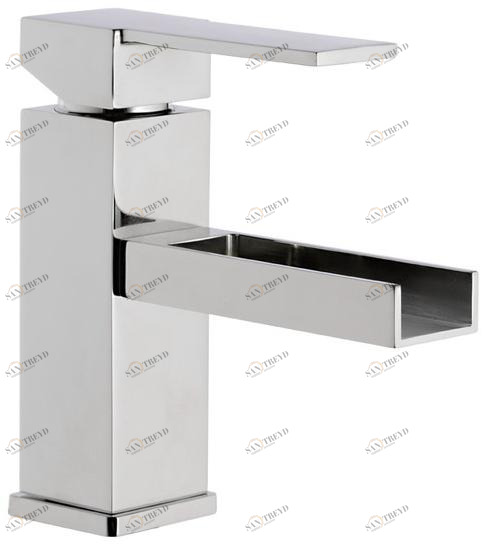 Remer Rubinetterie Смеситель для раковины водопад без слива Qubika cascata Qc11