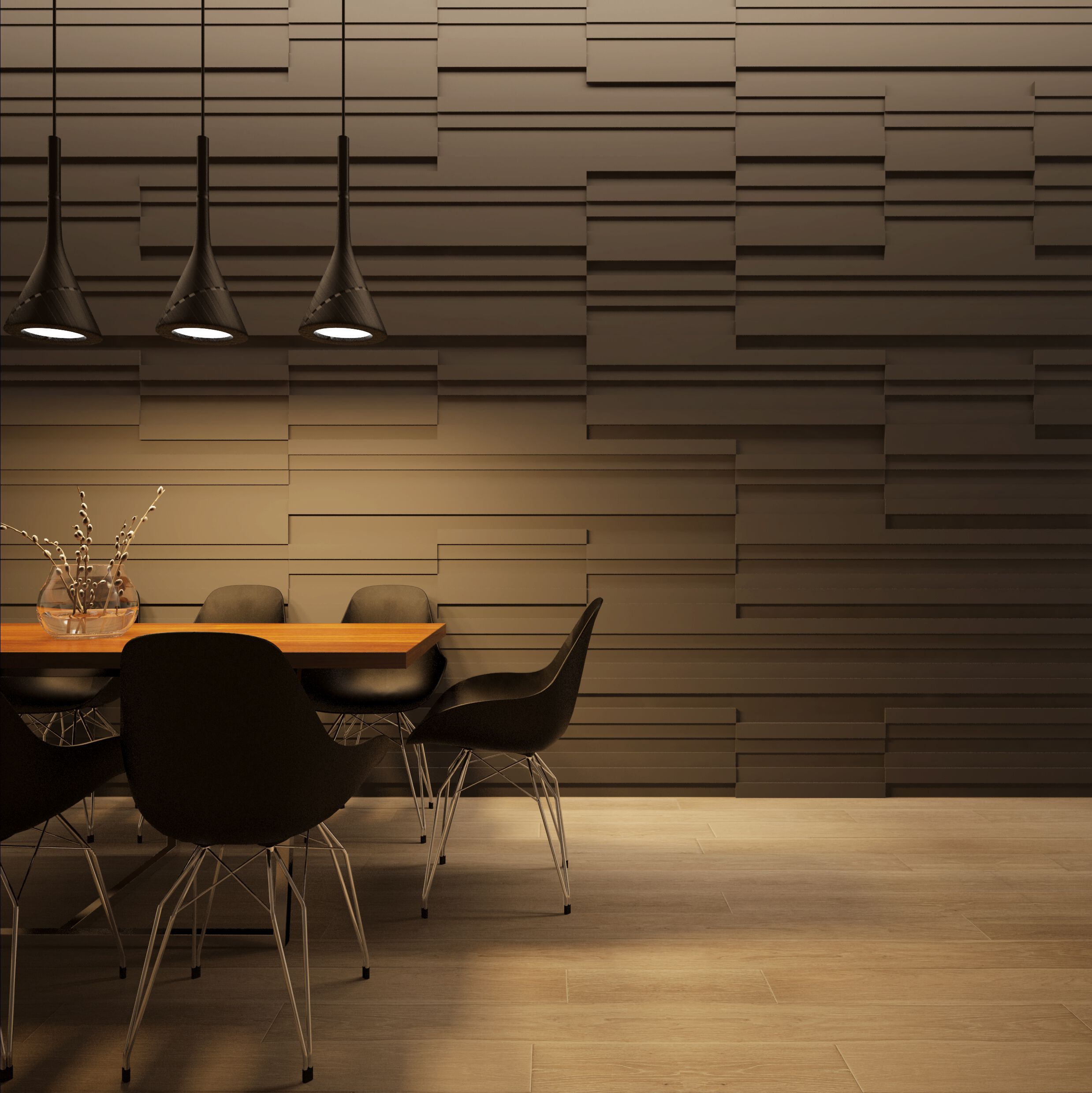 Трехмерное гипсовое покрытие WallDeco M-Modern ARCH-00029730 - Вид №5