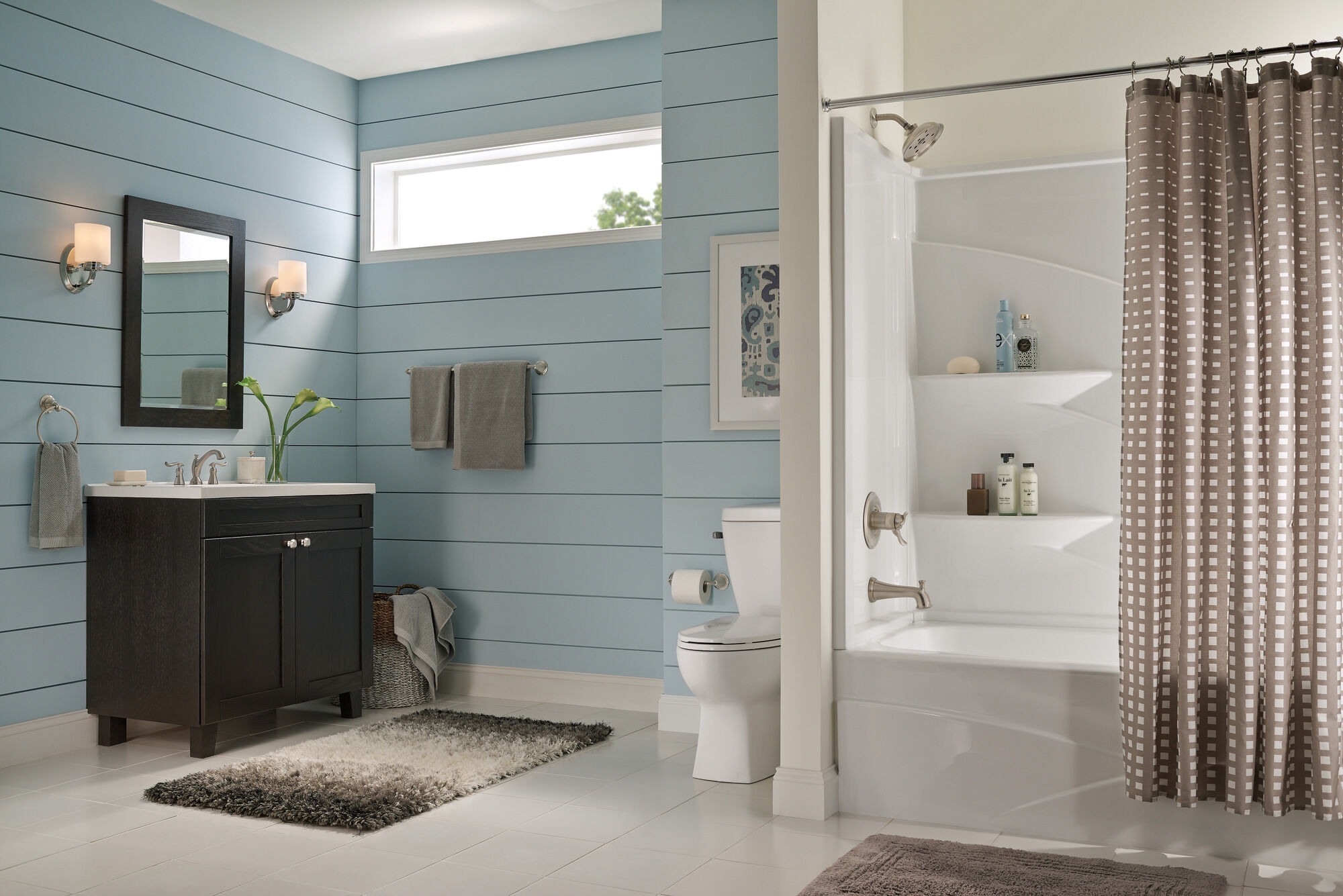 Левый слив ванны 60 "x 32" Delta Faucet Laurel B10311-6032L-WH - Вид №1