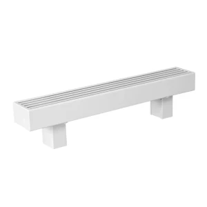 Напольный конвектор КЗТО Элегант-мини 230x1600 мм медь белый