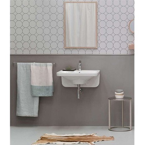 42822 Подвесная раковина настенная овальная   белая Santreyd  - Вид №7