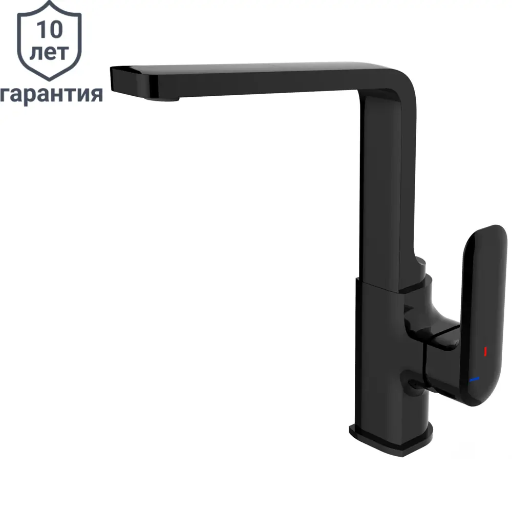 Кухонный смеситель DELINIA Remix черный с высоким изливом 82063094 STLM-0018540 - Вид №1