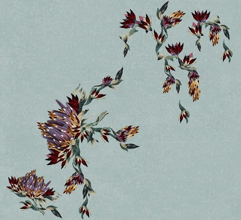 Wall&decò Обои с цветочными мотивами Contemporary wallpaper 2019 sun-id-1367801 - Вид №1