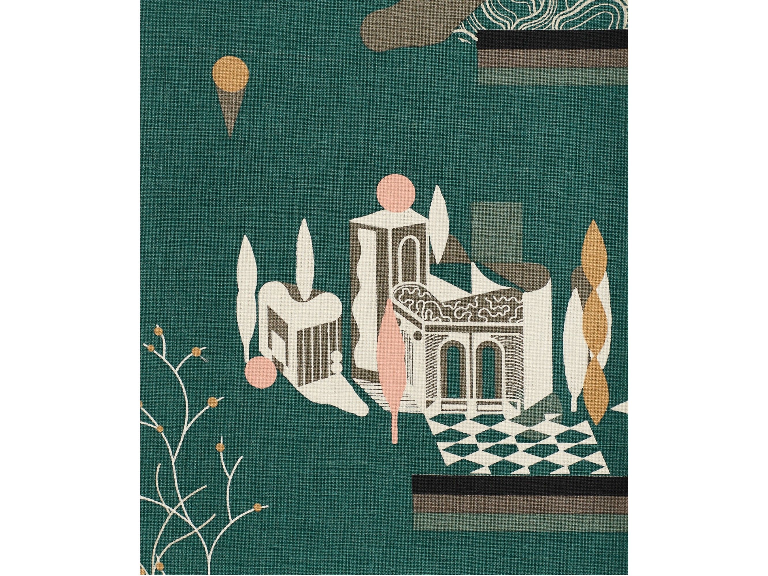 Обои / льняная ткань Dedar THIS MUST BE THE PLACE ARCH-00132699 - Вид №4