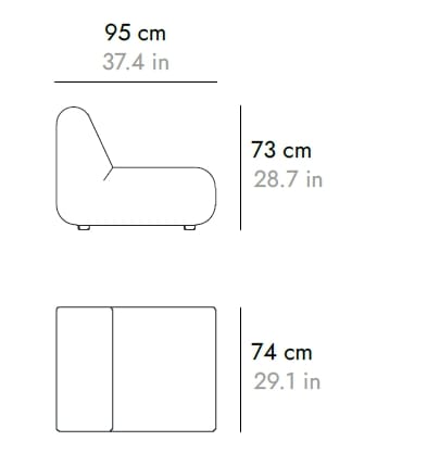 Тканевое кресло Punt Джин ARCH-00130684 - Вид №5