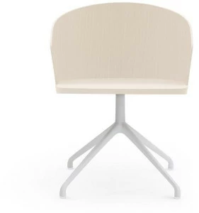 Billiani Кресло из ясеня со стальным вращающимся основанием Fitt hug 053