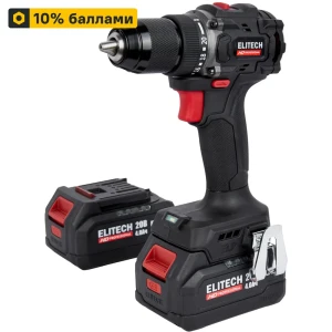 Аккумуляторная дрель-шуруповерт ELITECH HD CD 20SL2 с бесщеточным мотором 89395809