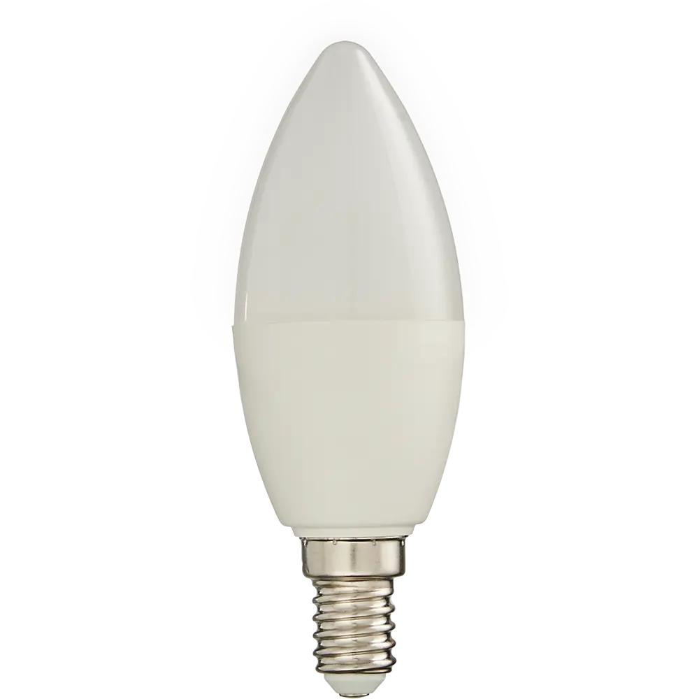 Лампа умная светодиодная Wi-Fi Osram Smart Plus E14 220-240 В 5 Вт свеча матовая 470 лм изменение оттенков белого LEDVANCE STLM-2104752 - Вид №1
