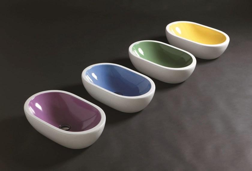 Накладная раковина на столешницу  овальная Galassia MIDAS sun-id-1472366 - Вид №1