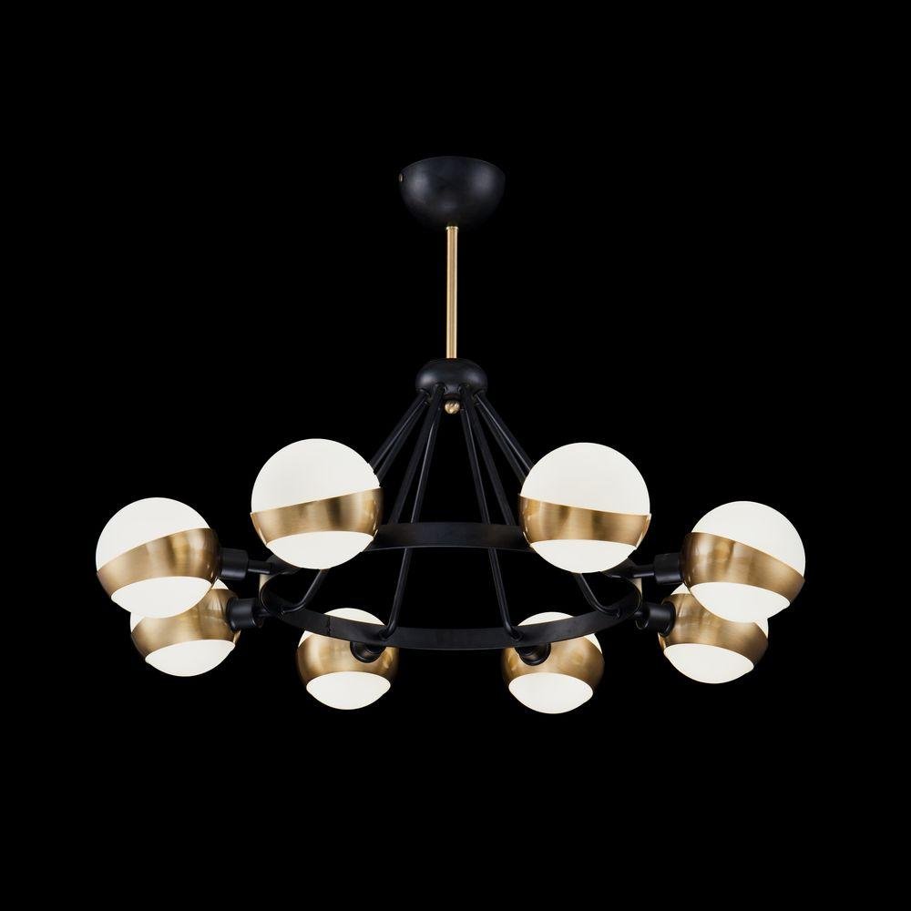 Потолочная люстра Freya Silvia FR5009PL-08B белая FREYA ДИЗАЙНЕРСКИЕ, SILVIA 220650 Белый  - Вид №1