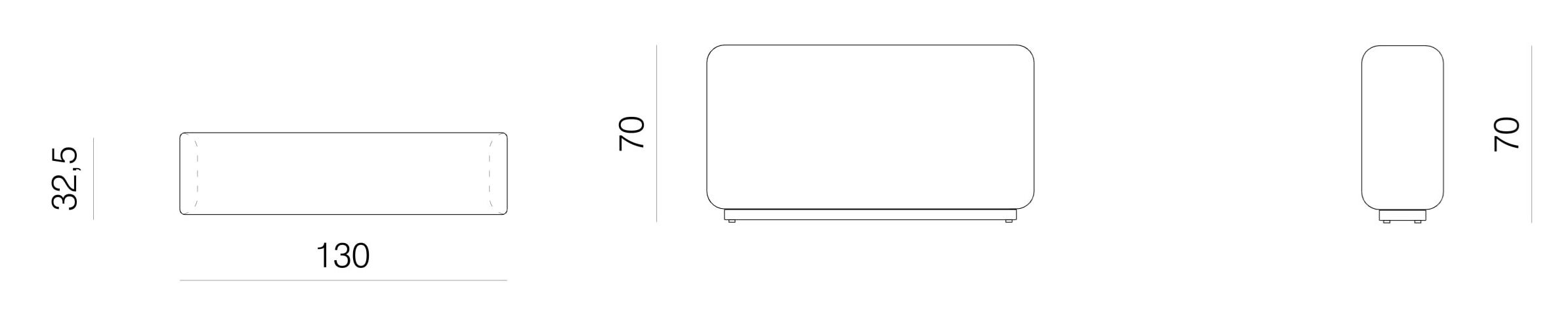Угловой диван из ткани с полуостровом prostoria Klaster ARCH-00013192 - Вид №6