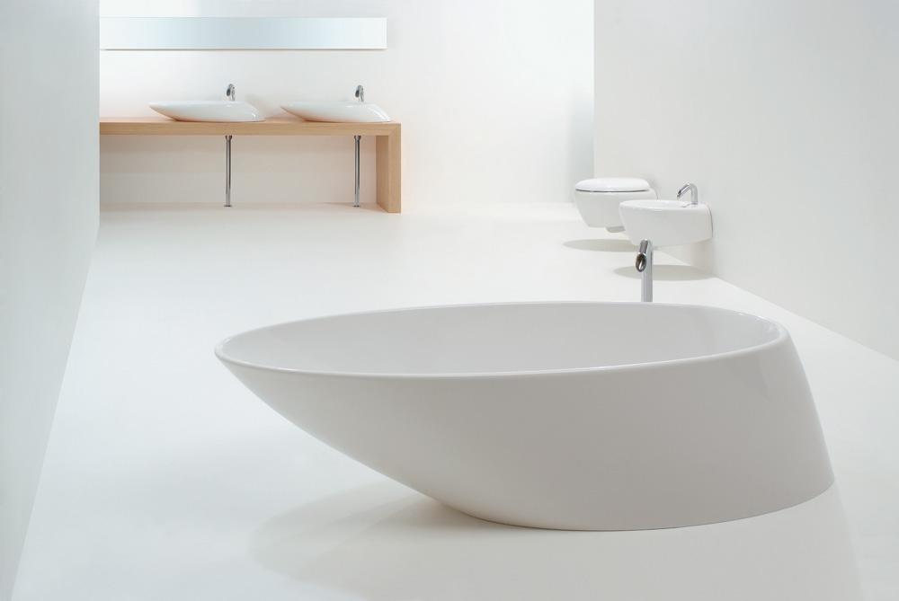 TOVA2052 Отдельностоящая ванна из из искусственного камня GSG CERAMIC TOUCH - Вид №2