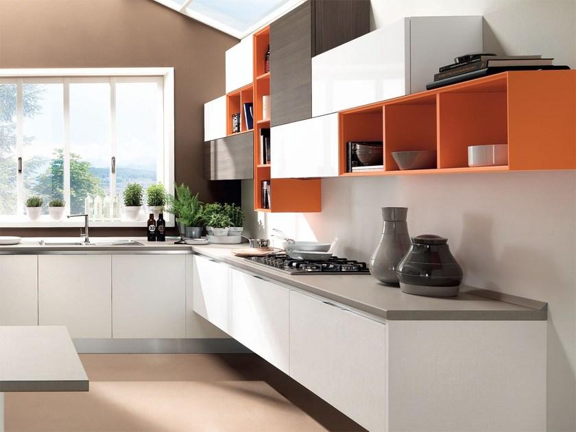 Cucine Lube Кухня из лакированной древесины Essenza sun-id-1381955 - Вид №2