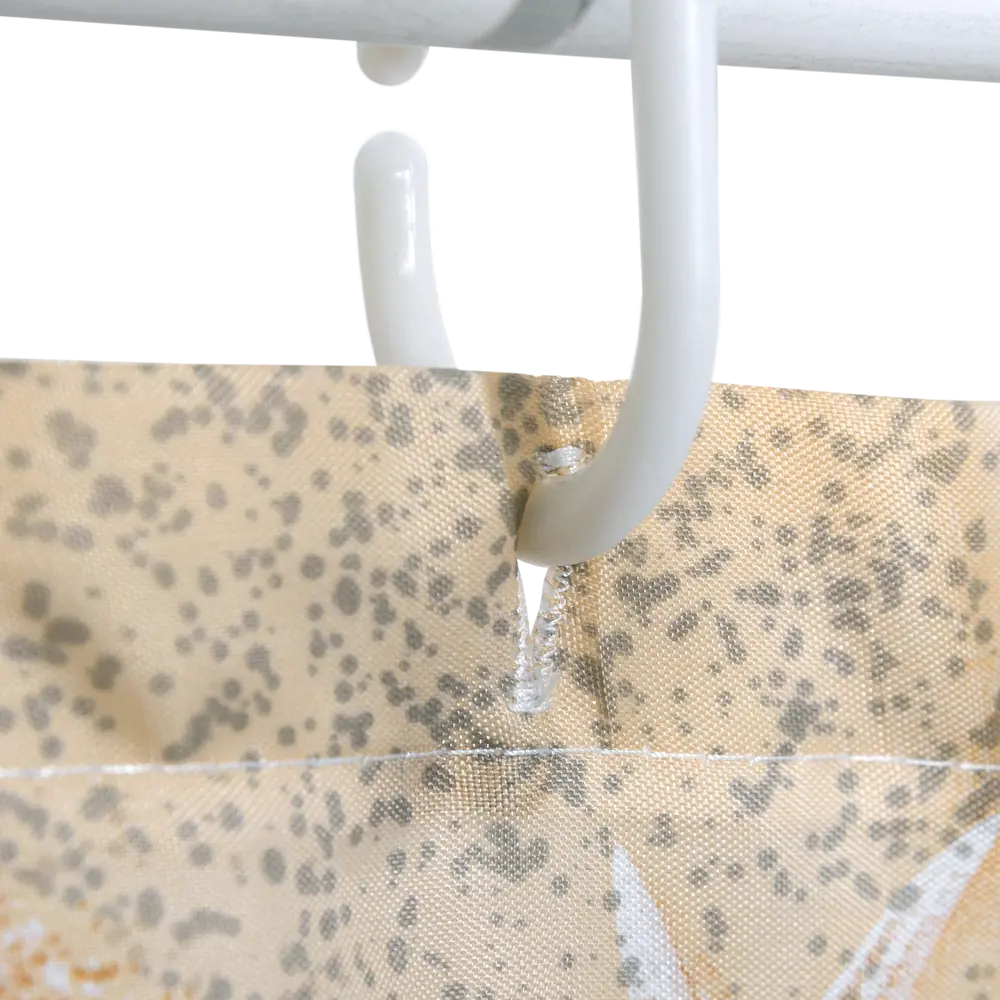 Штора для ванной комнаты «Vidage Кастель» 180х180 см цвет бежевый STLM-2195394 - Вид №4