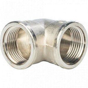 Угольник ВР 1" никель STOUT