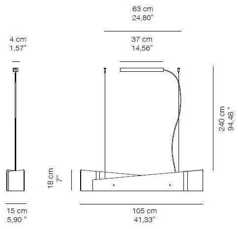 Quadrifoglio Светодиодная подвесная лампа sun-id-1424840 - Вид №2