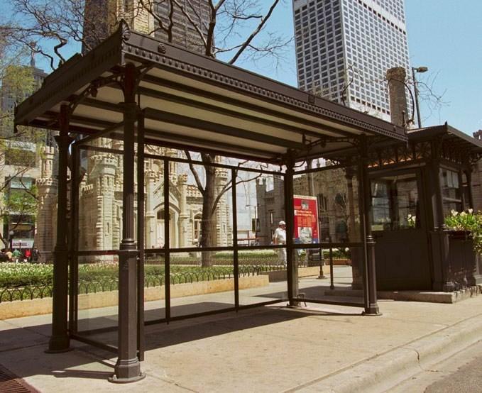 Neri Крышка чугунная для автобусной остановки Scilla 2400 - Вид №7