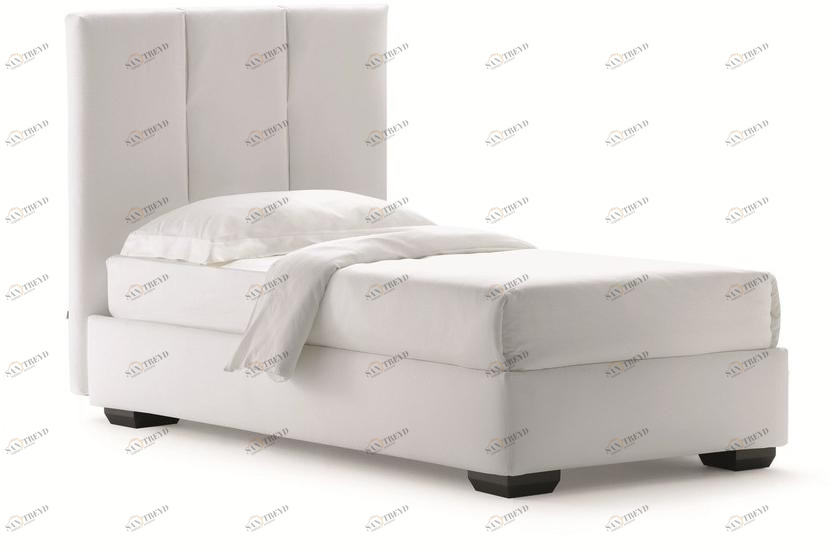 Flou Кровать-контейнер из ткани с высоким изголовьем Argan sun-id-1494405